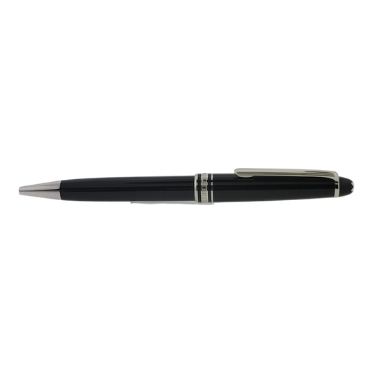 Preowned Montblanc Meisterstuck Black & Platinum  Ballpoint Pen