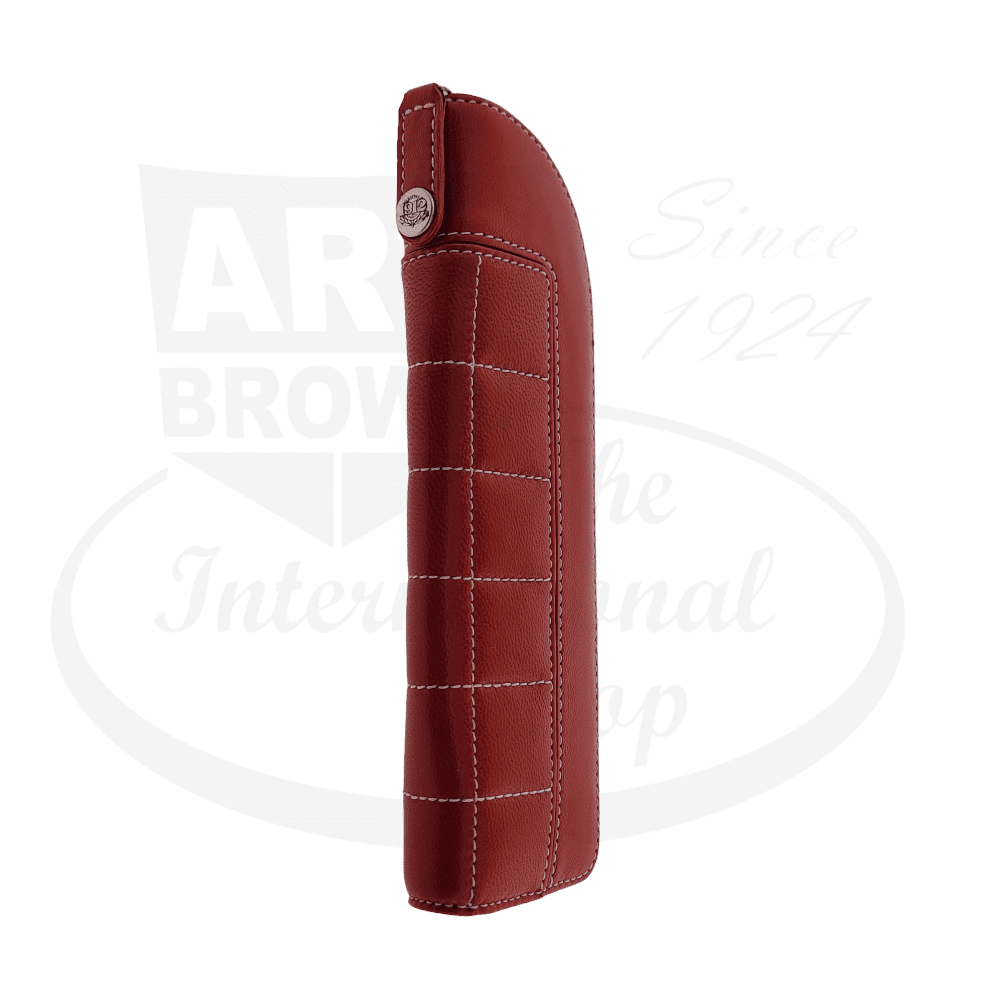 Montegrappa Red Lamb Leather Pen Pouch