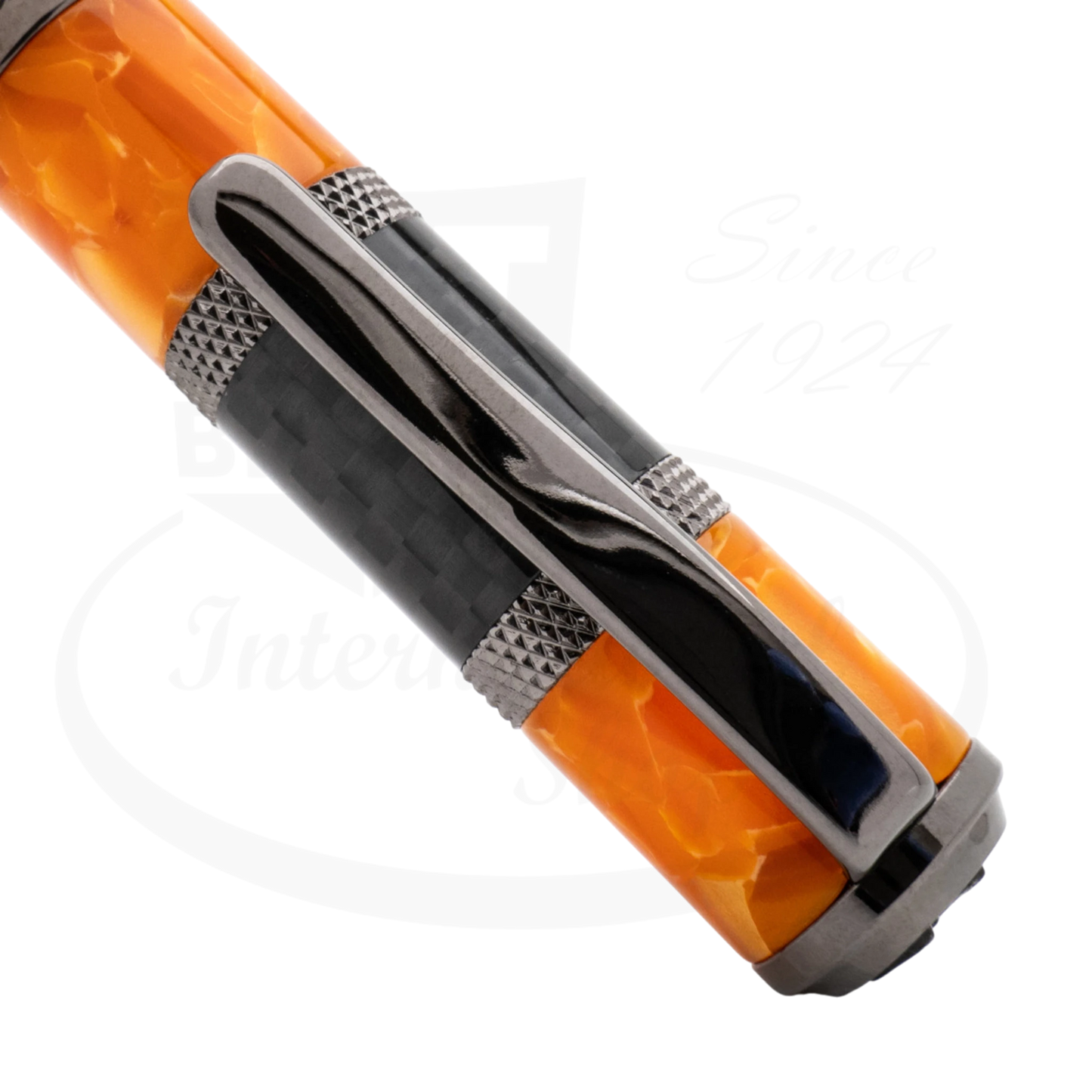 Monteverde Regatta Sport Orange & Carbon Fiber Fountain Pen, MV45303