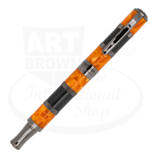 Monteverde Regatta Sport Orange & Carbon Fiber Rollerball Pen, MV45308