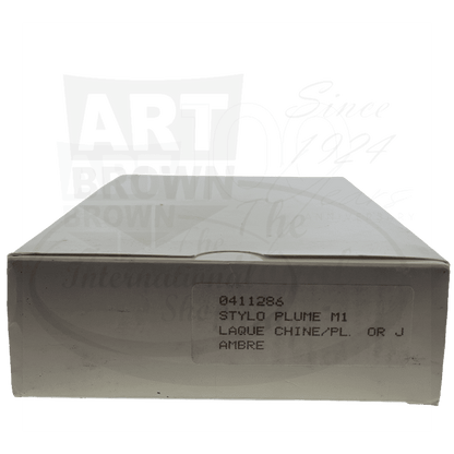 S.T. Dupont Vintage Montparnasse Amber Chairman Fountain Pen, 411286