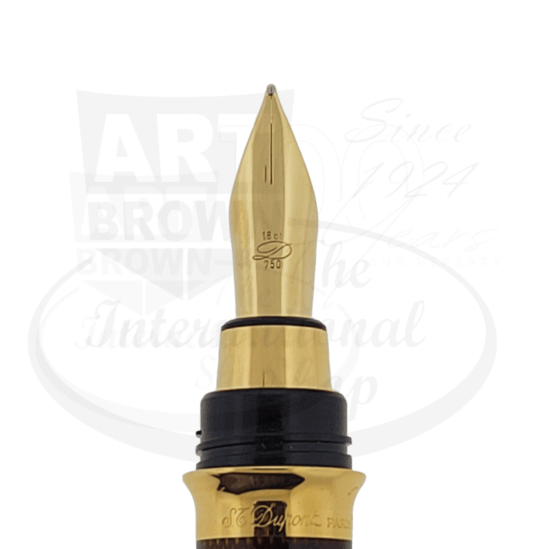 S.T. Dupont Vintage Montparnasse Amber Chairman Fountain Pen, 411286