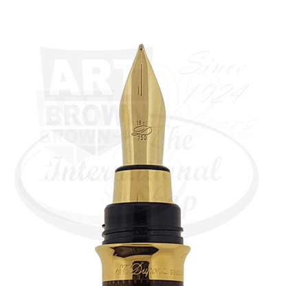 S.T. Dupont Vintage Montparnasse Amber Chairman Fountain Pen, 411286