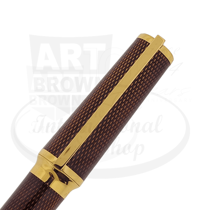 S.T. Dupont Vintage Montparnasse Amber Chairman Fountain Pen, 411286