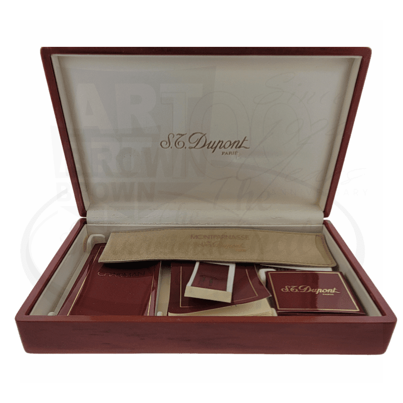 S.T. Dupont Vintage Montparnasse Amber Chairman Fountain Pen, 411286