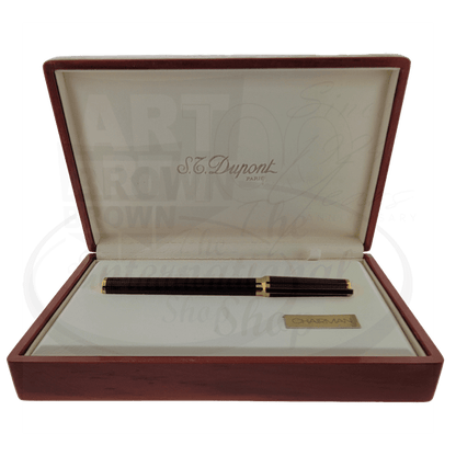 S.T. Dupont Vintage Montparnasse Amber Chairman Fountain Pen, 411286