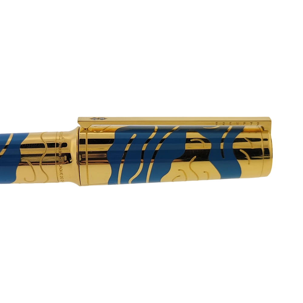 S.T. Dupont Limited Edition Montparnasse Les Elements Air Gold Fountain Pen