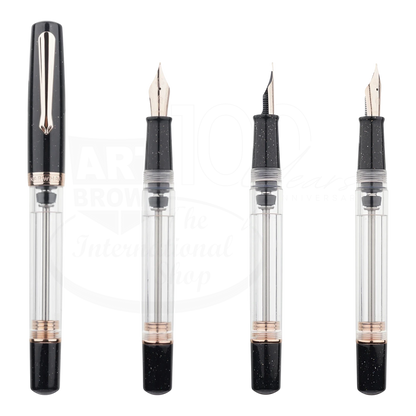 Nahvalur Original Plus Lovina Graphite Fine Fountain Pen