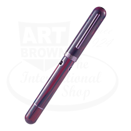 Nahvalur Nautilus Anthias Violet Medium Fountain Pen German ebonite resin with purple-plated trims and stainless steel nib