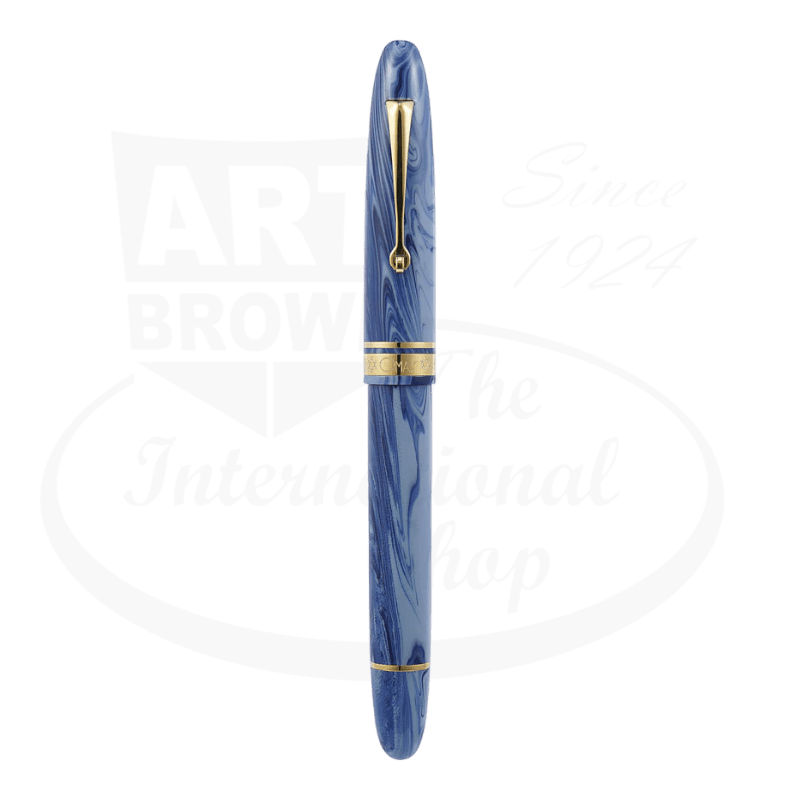 OMAS OGIVA Limited Edition Israel 75th Anniversary Gold Accent Fine Point Fountain Pen