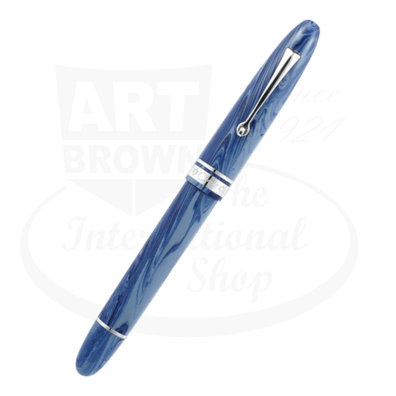 OMAS OGIVA Limited Edition Israel 75th Anniversary Silver Accent Fine Point Fountain Pen