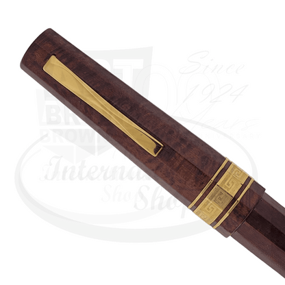 OMAS Cristoforo Colombo II Medium Fountain Pen in Briarwood