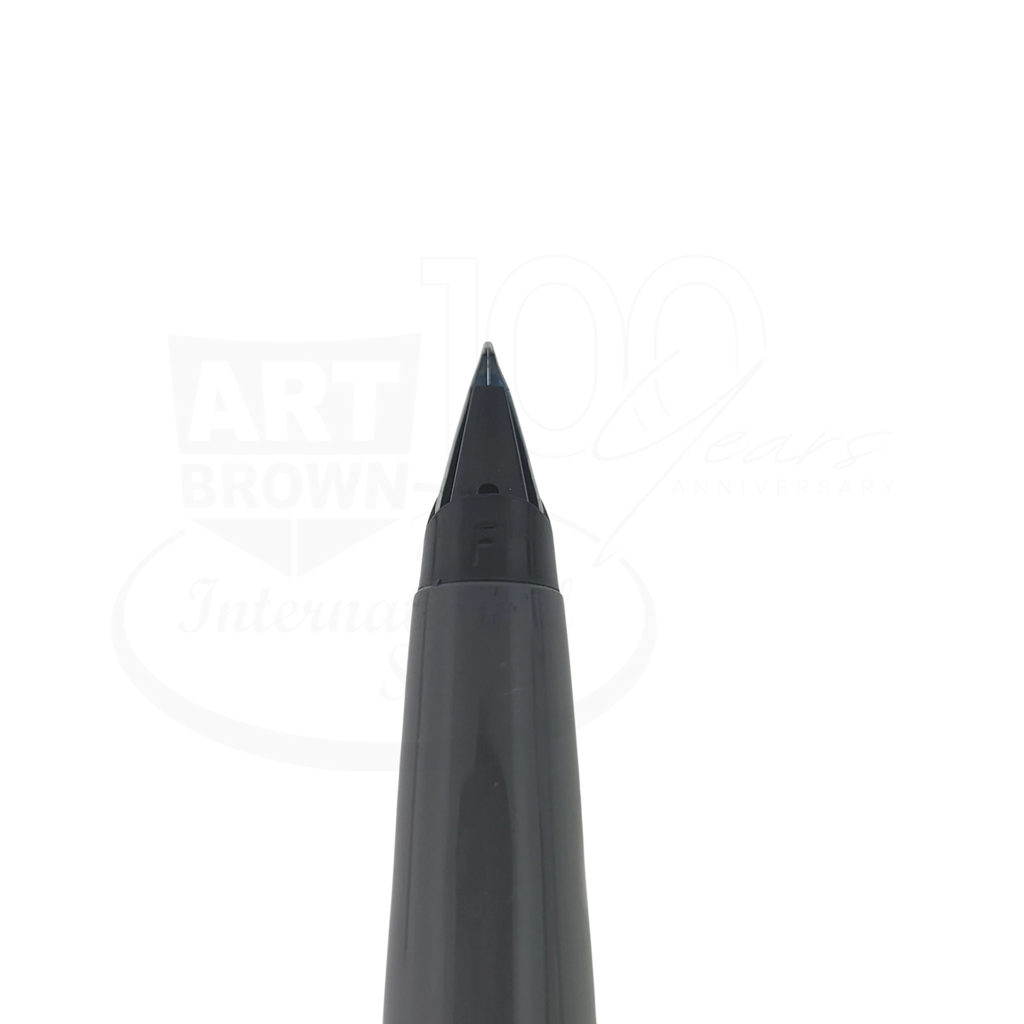 Preowned Vintage Parker 45 Grey and Silver Fine Fountain Pen