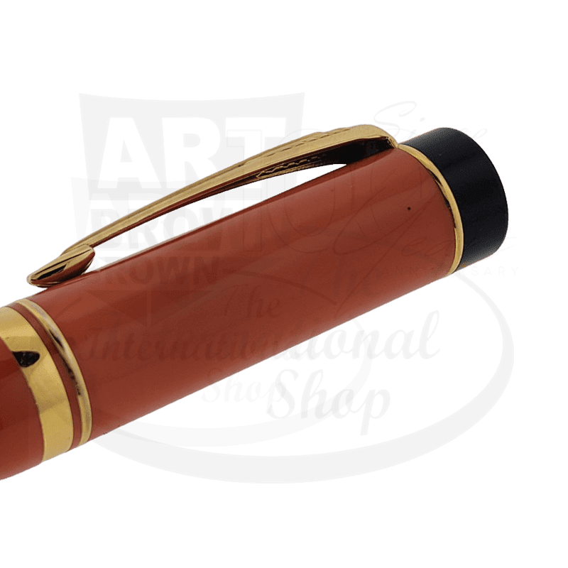 Preowned Parker Duofold Foutain Pen Special Edition Orange