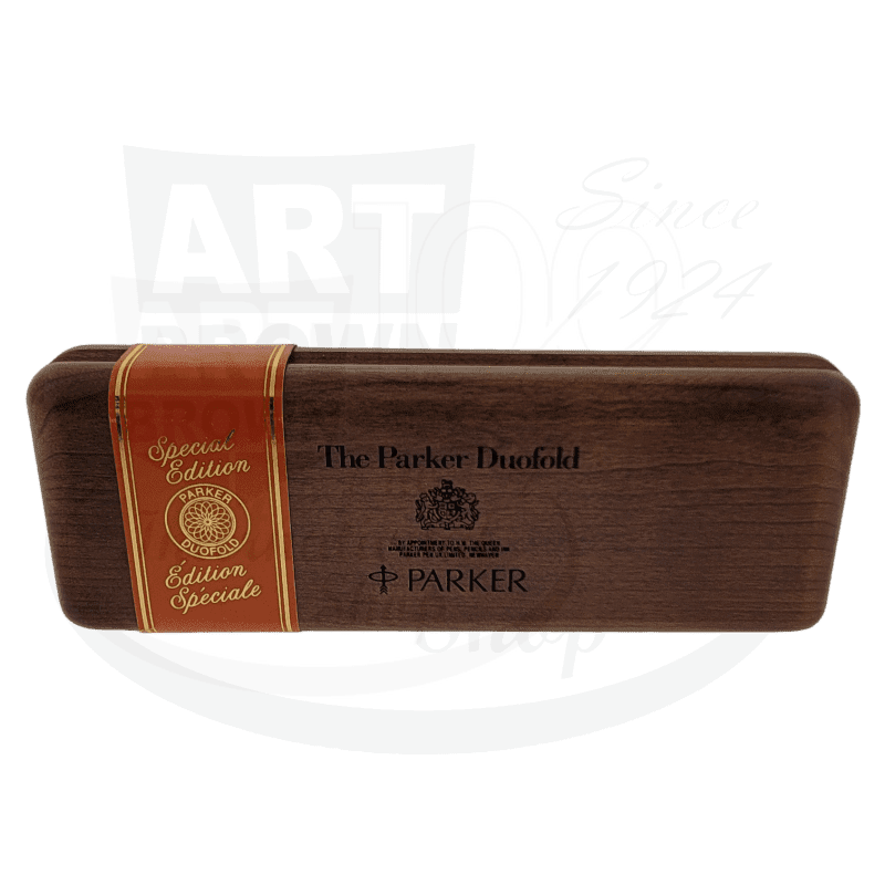 Preowned Parker Duofold Foutain Pen Special Edition Orange