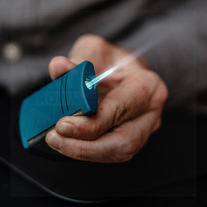 S.T. Dupont Maxijet Petrol Blue Lighter, 020023