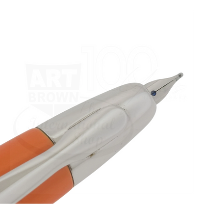 Preowned Pilot Vanishing Point 2007 Limited Edition Orange Fountain Pen