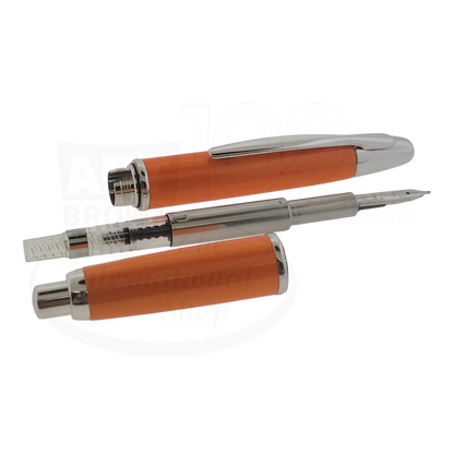 Preowned Pilot Vanishing Point 2007 Limited Edition Orange Fountain Pen