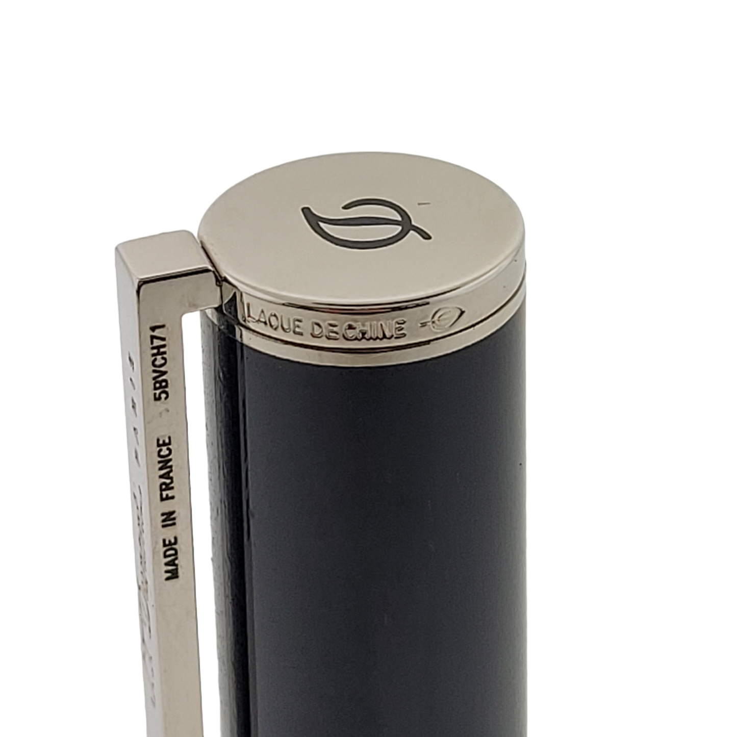 Preowned S.T. Dupont Neo Classique President Black Lacquer with 4GB USB Rollerball Pen