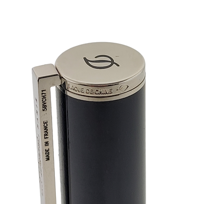 Preowned S.T. Dupont Neo Classique President Black Lacquer with 4GB USB Rollerball Pen