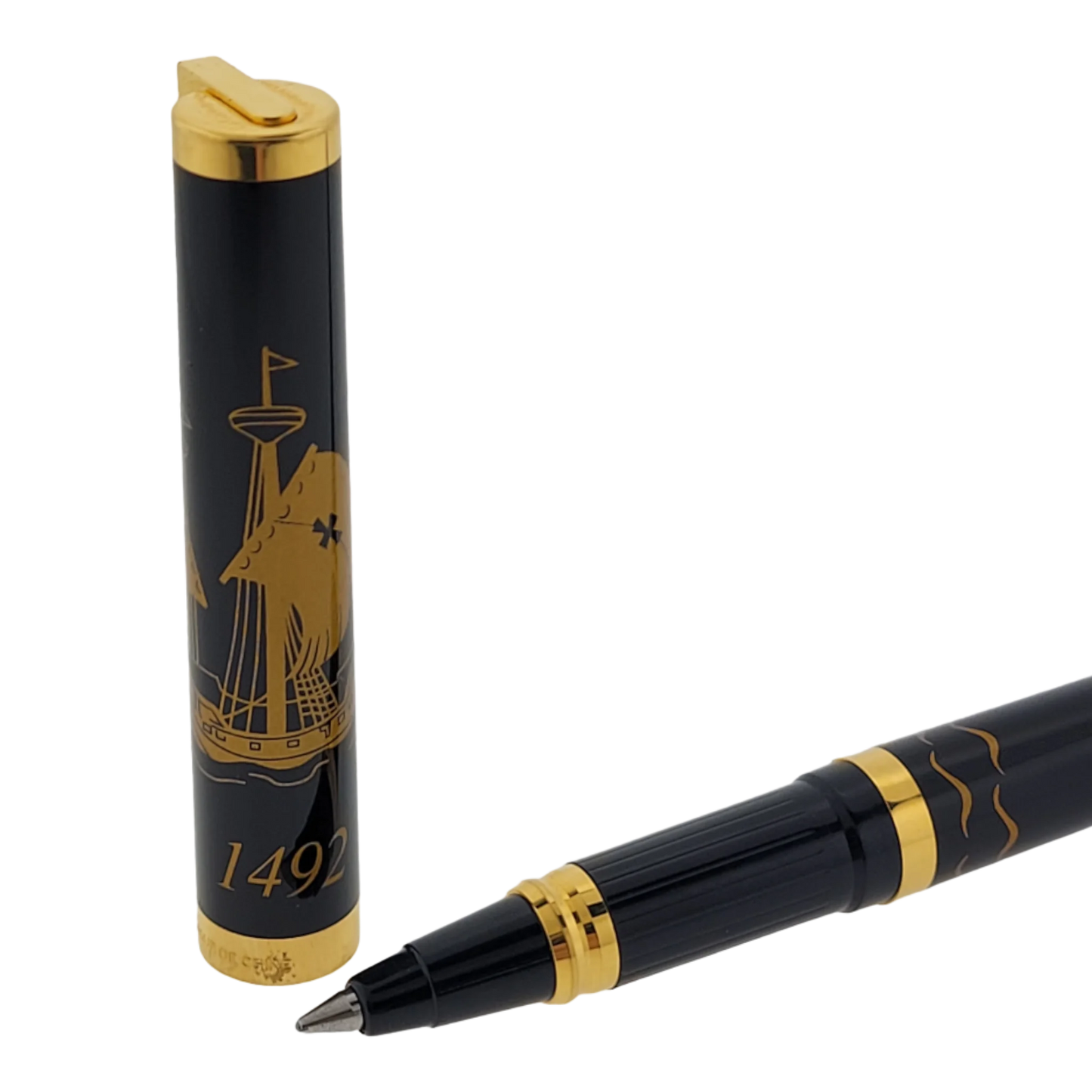 Preowned S.T. Dupont Limited Edition Classique 1492 Columbus Roller Ball Pen