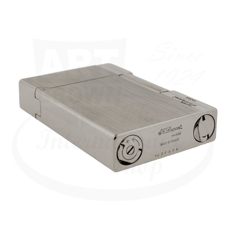 Preowned S.T. Dupont Gatsby in Brushed Chrome, 018313