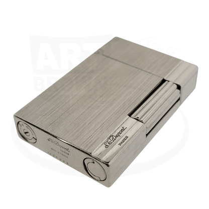 Preowned S.T. Dupont Gatsby in Brushed Chrome, 018313