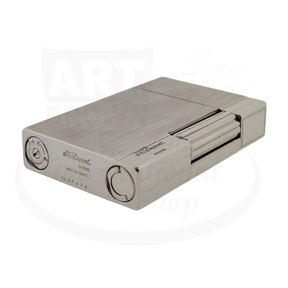 Preowned S.T. Dupont Gatsby in Brushed Chrome, 018313