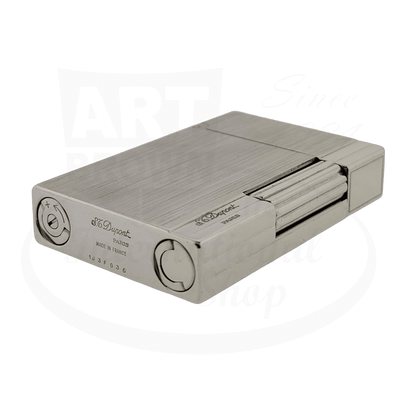 Preowned S.T. Dupont Gatsby in Brushed Chrome, 018313