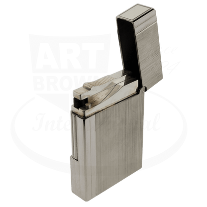 Preowned S.T. Dupont Gatsby in Brushed Chrome, 018313