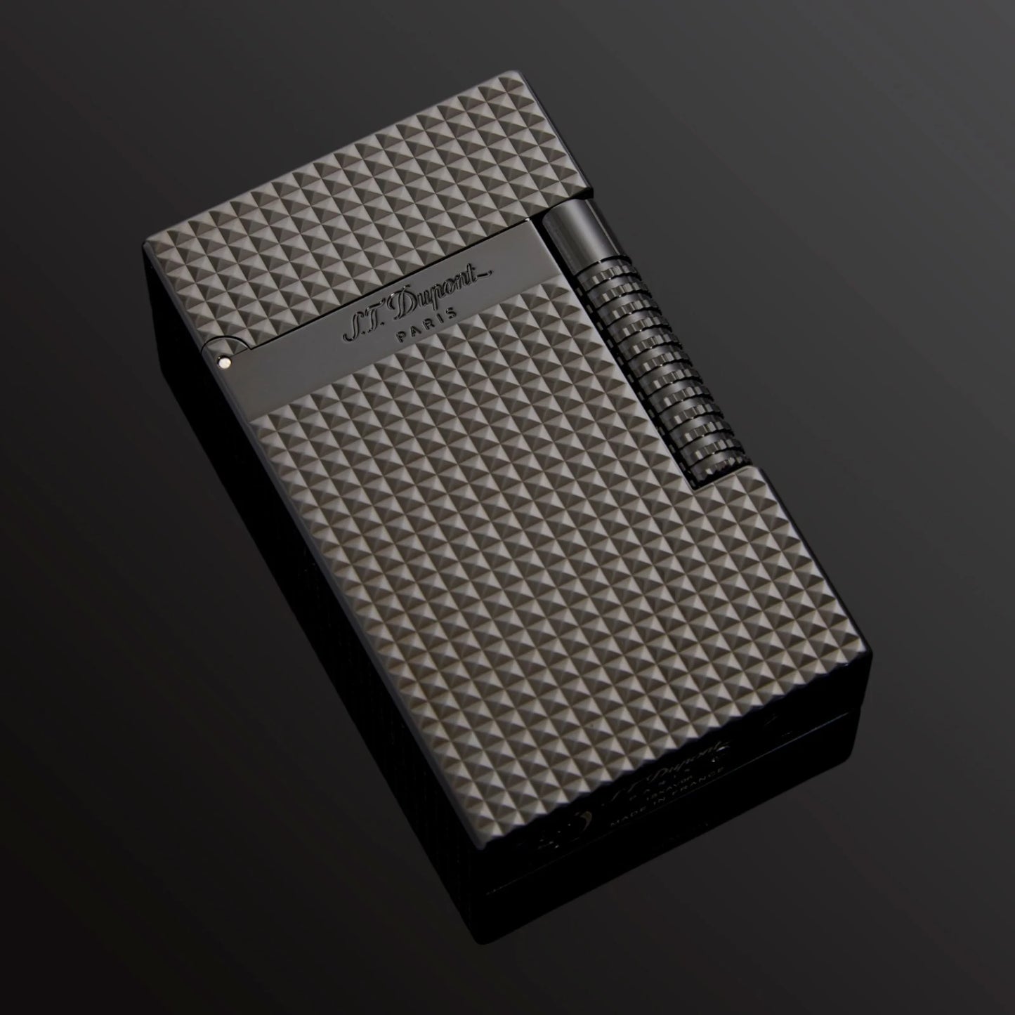 S.T. Dupont New Le Grand Perfect Cling Matte Black Lighter, C23110BL