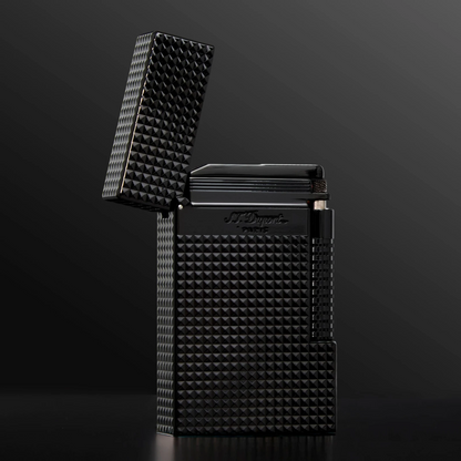 S.T. Dupont New Le Grand Perfect Cling Matte Black Lighter, C23110BL
