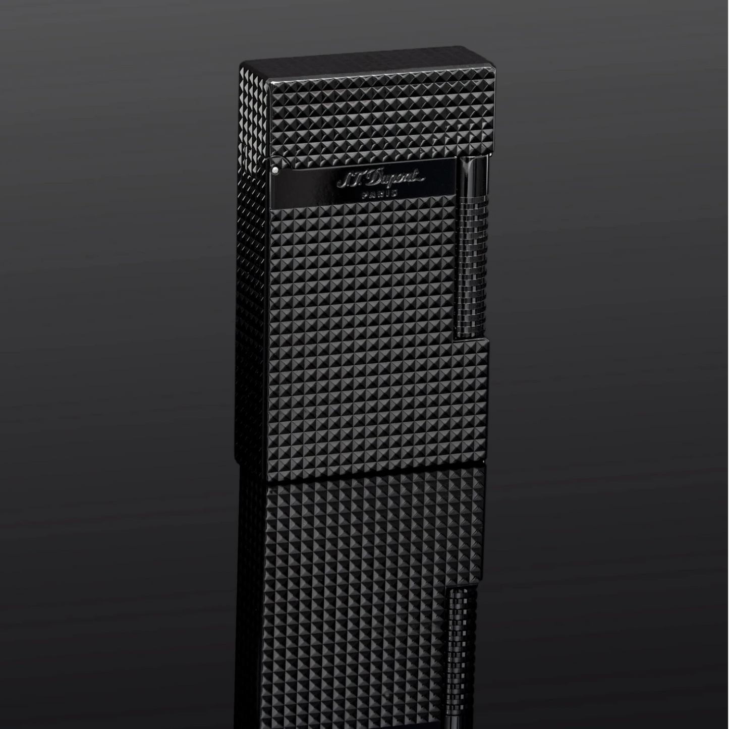 S.T. Dupont New Le Grand Perfect Cling Matte Black Lighter, C23110BL