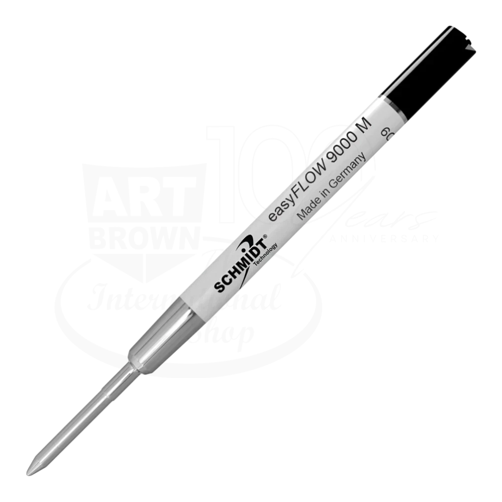 Schmidt EasyFlow 9000 Black Medium Ballpoint Refill