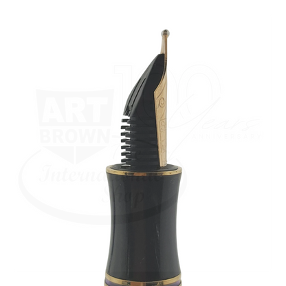 Preowned Vintage Sheaffer Levenger Purple Demonstrator Fountain Pen