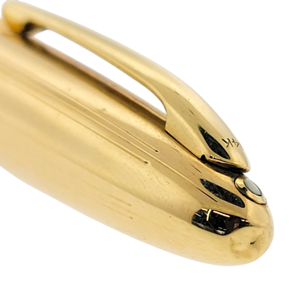 Preowned Sheaffer Masterpiece Solid 14K Gold Vertical Lines Lever Fountain Pen