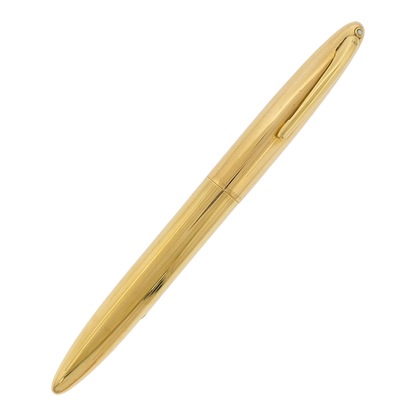 Preowned Sheaffer Masterpiece Solid 14K Gold Vertical Lines Lever Fountain Pen
