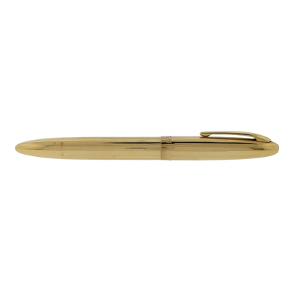 Preowned Sheaffer Lifetime Solid 14K Gold Vertical Lines Lever Fountain Pen – Engraved
