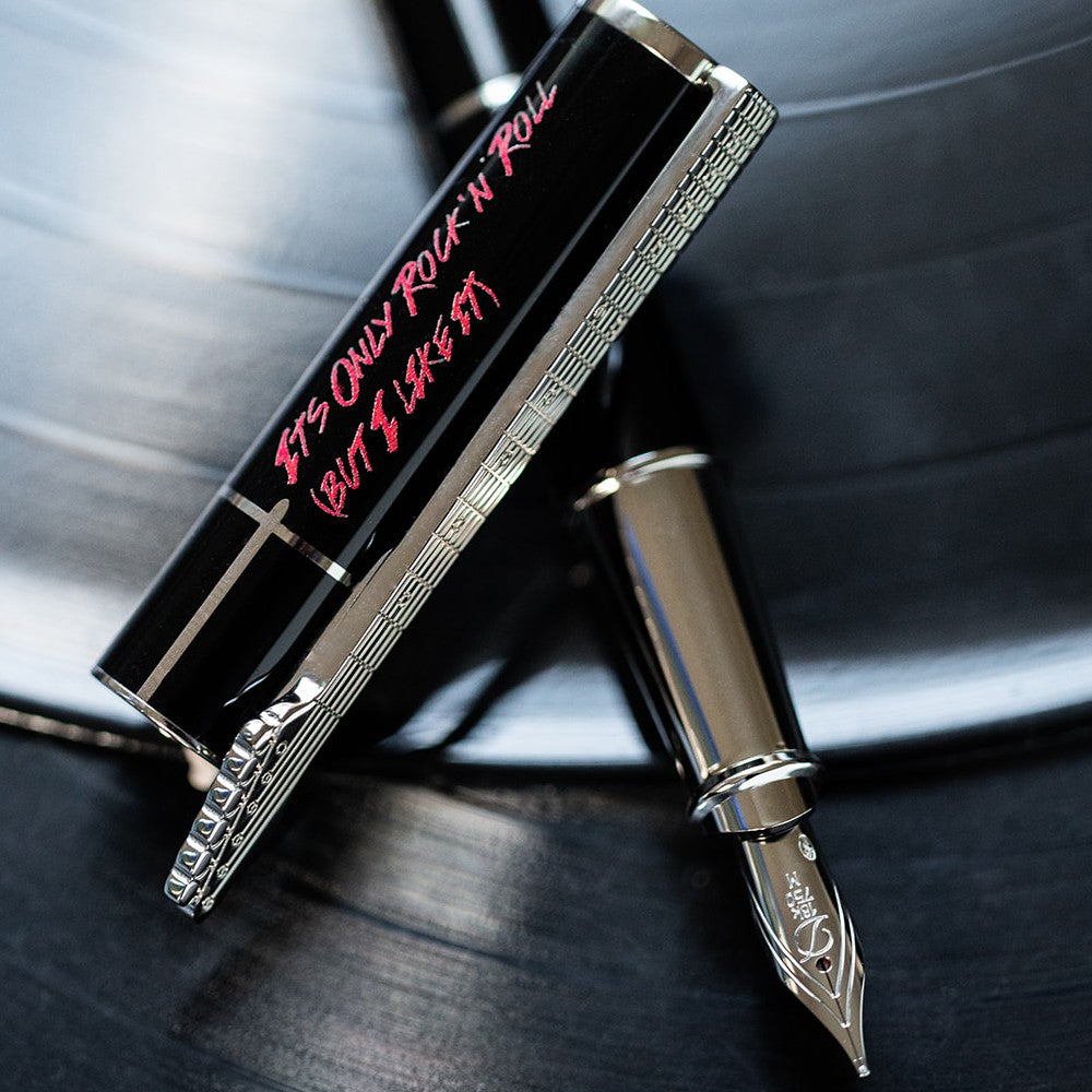 S.T. Dupont Neo-Classique Rolling Stones Fountain Pen, 141032