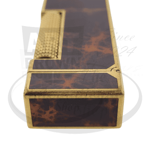 Refurbished Dunhill Rollagas Tortoise Shell Enamel and Gold