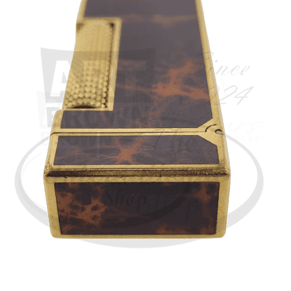 Refurbished Dunhill Rollagas Tortoise Shell Enamel and Gold
