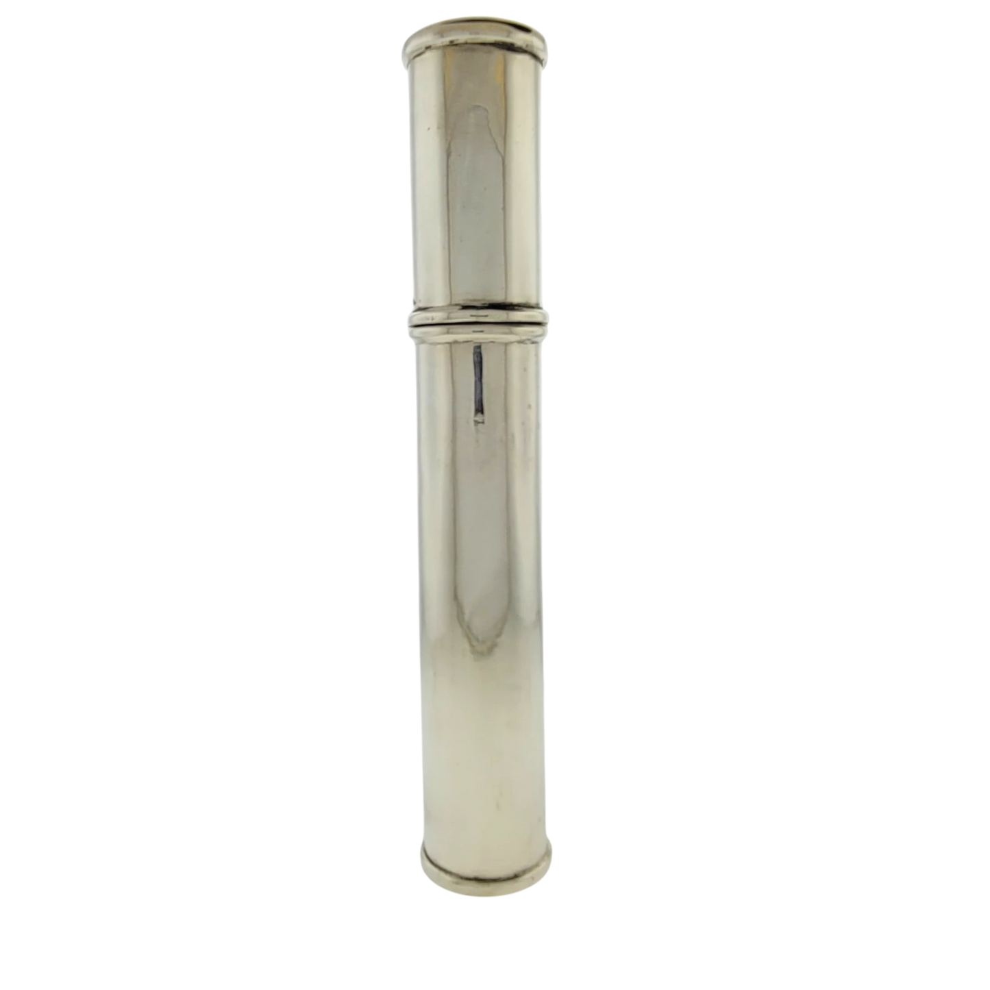 Preowned Sterling Silver Single Cigar Tube