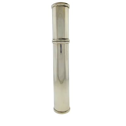 Preowned Sterling Silver Single Cigar Tube