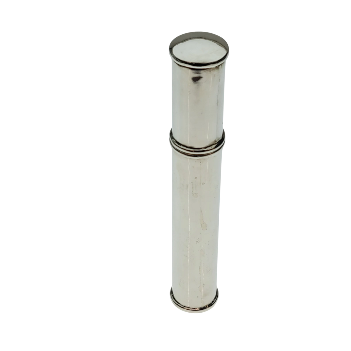 Preowned Sterling Silver Single Cigar Tube