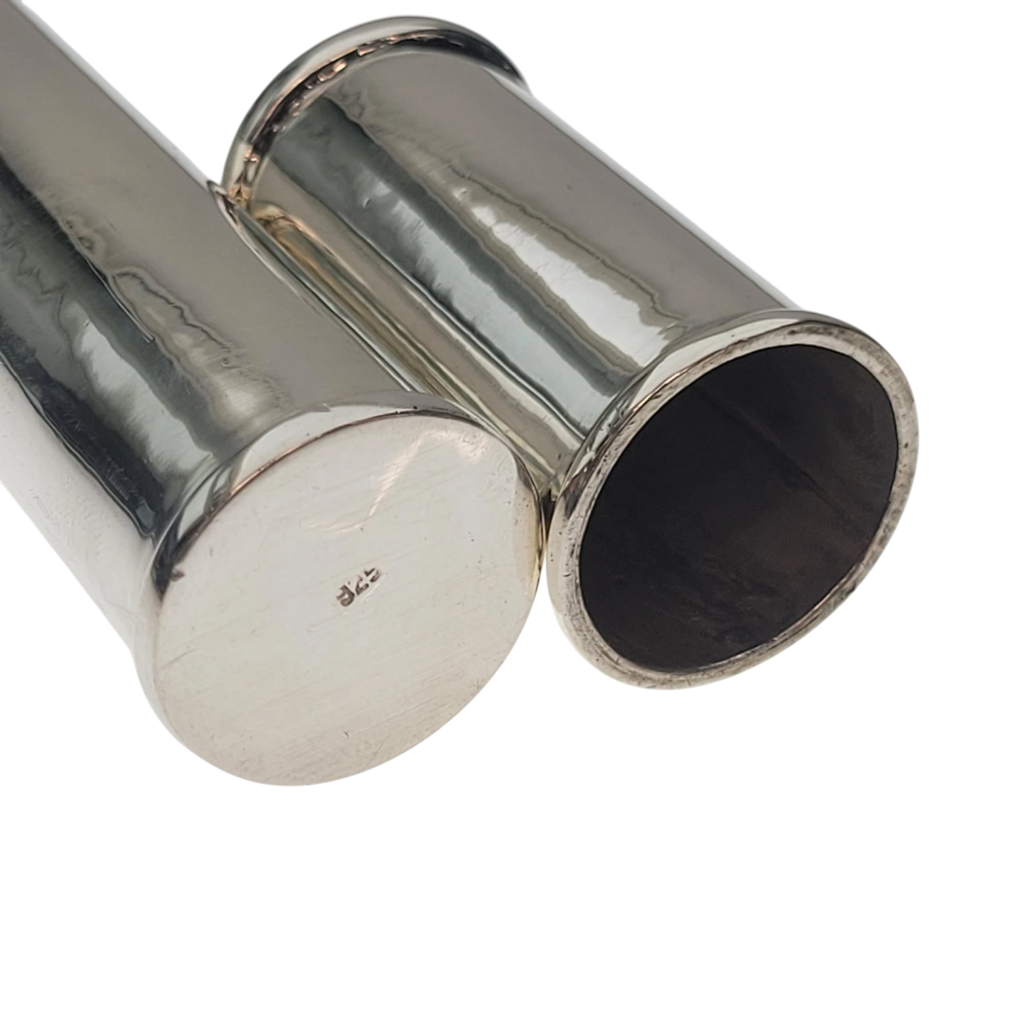 Preowned Sterling Silver Single Cigar Tube