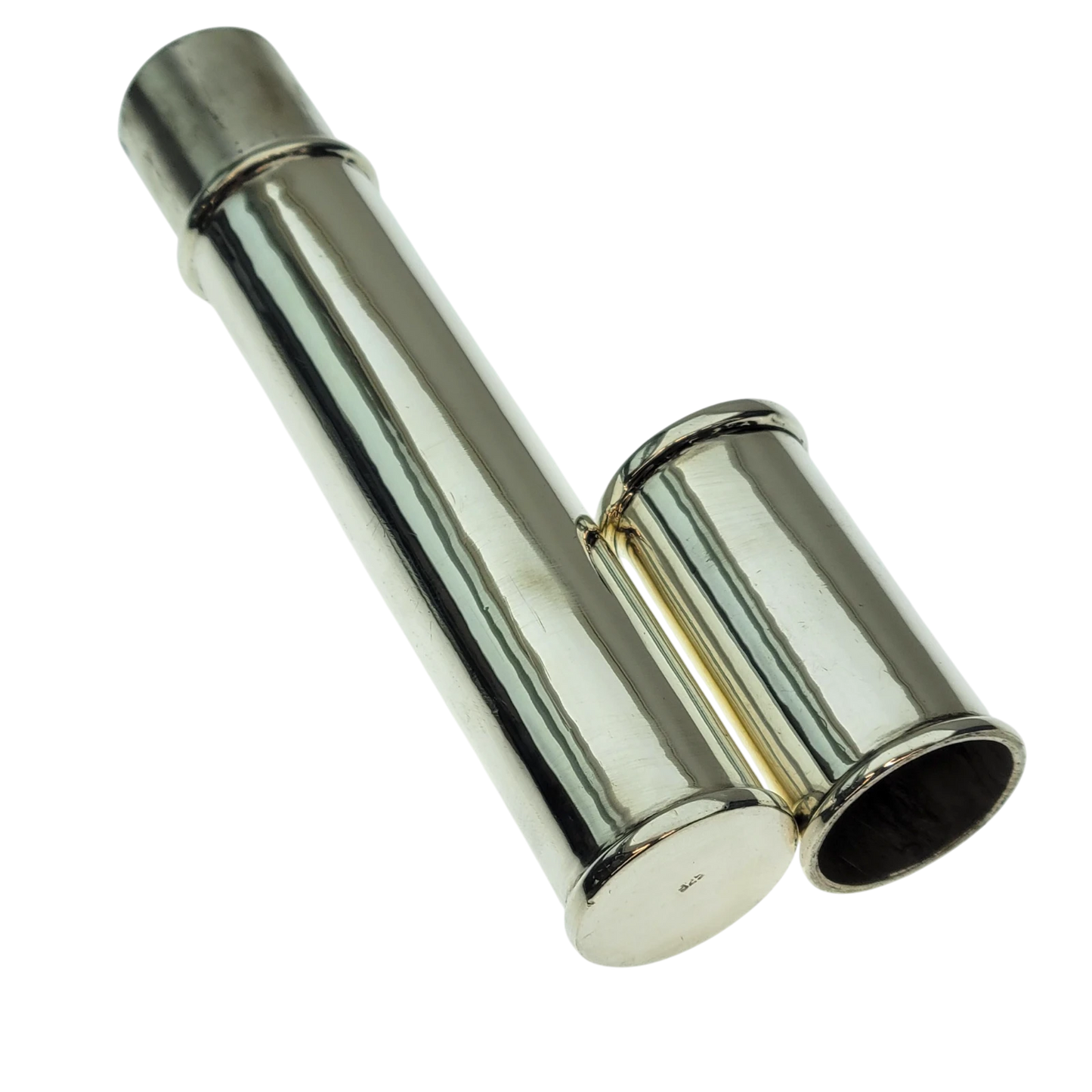 Preowned Sterling Silver Single Cigar Tube