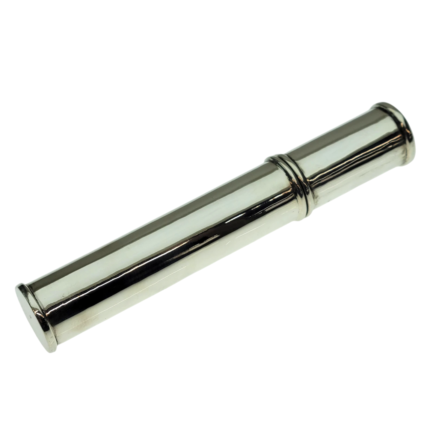 Preowned Sterling Silver Single Cigar Tube