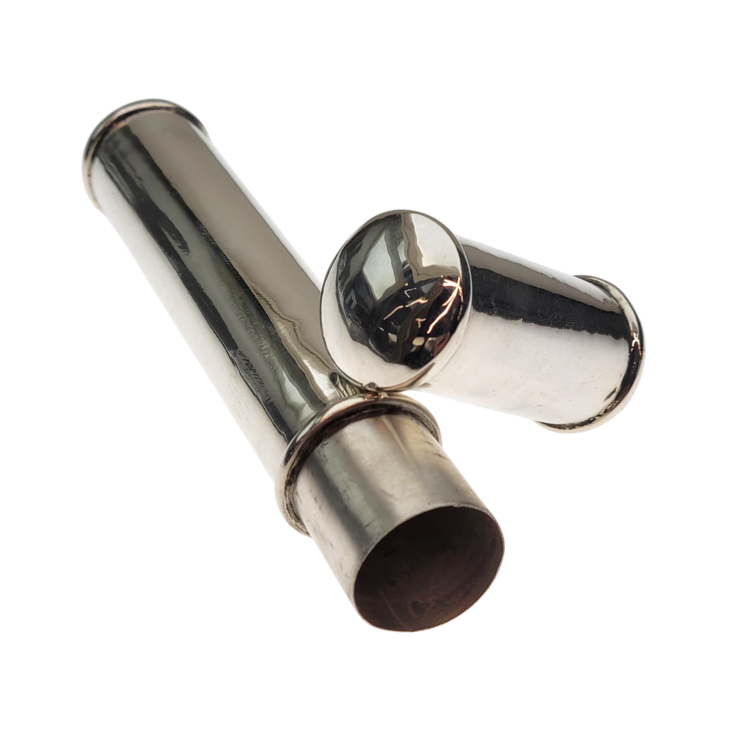 Preowned Sterling Silver Single Cigar Tube