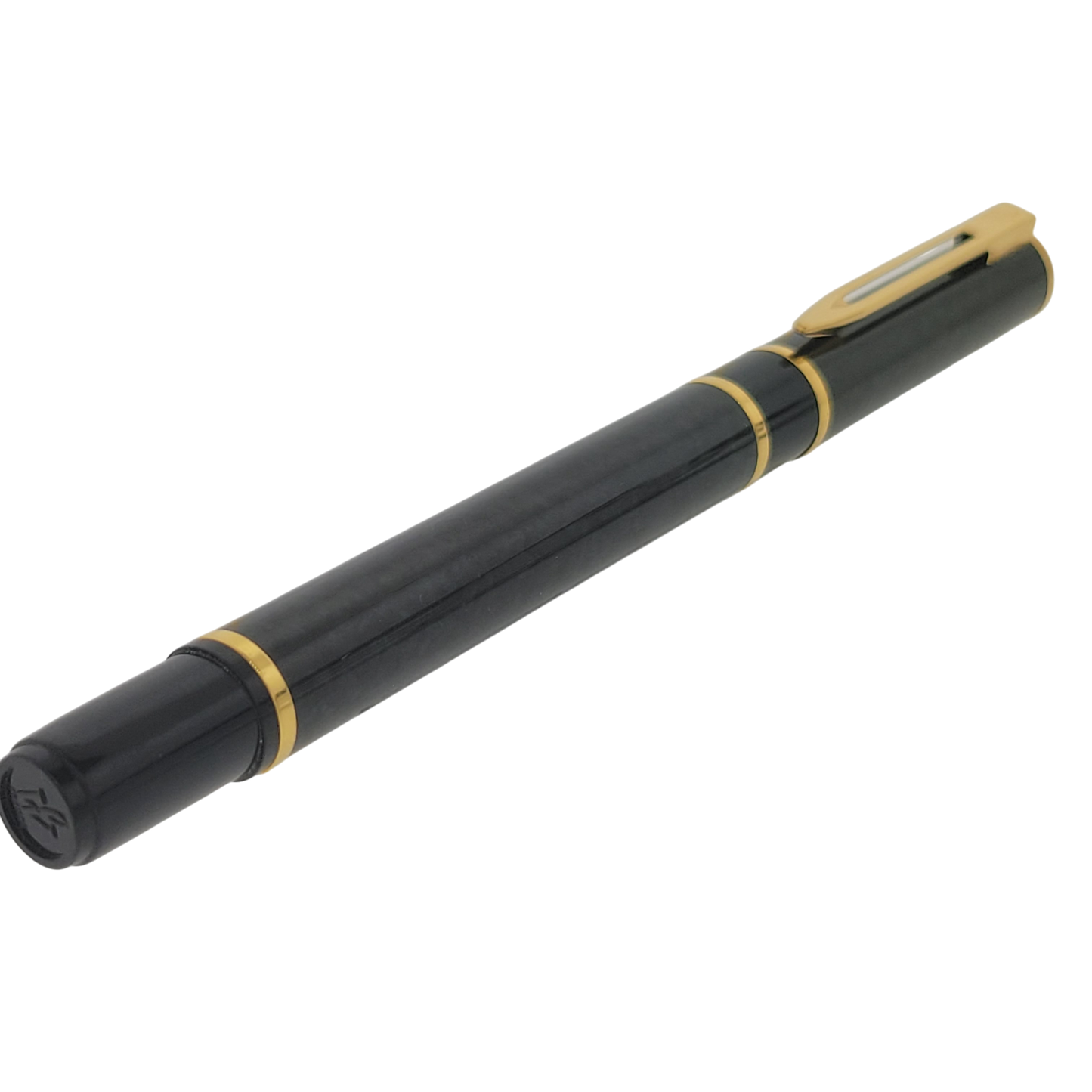 Vintage Waterman MKII Green and Gold Fine Fountain Pen