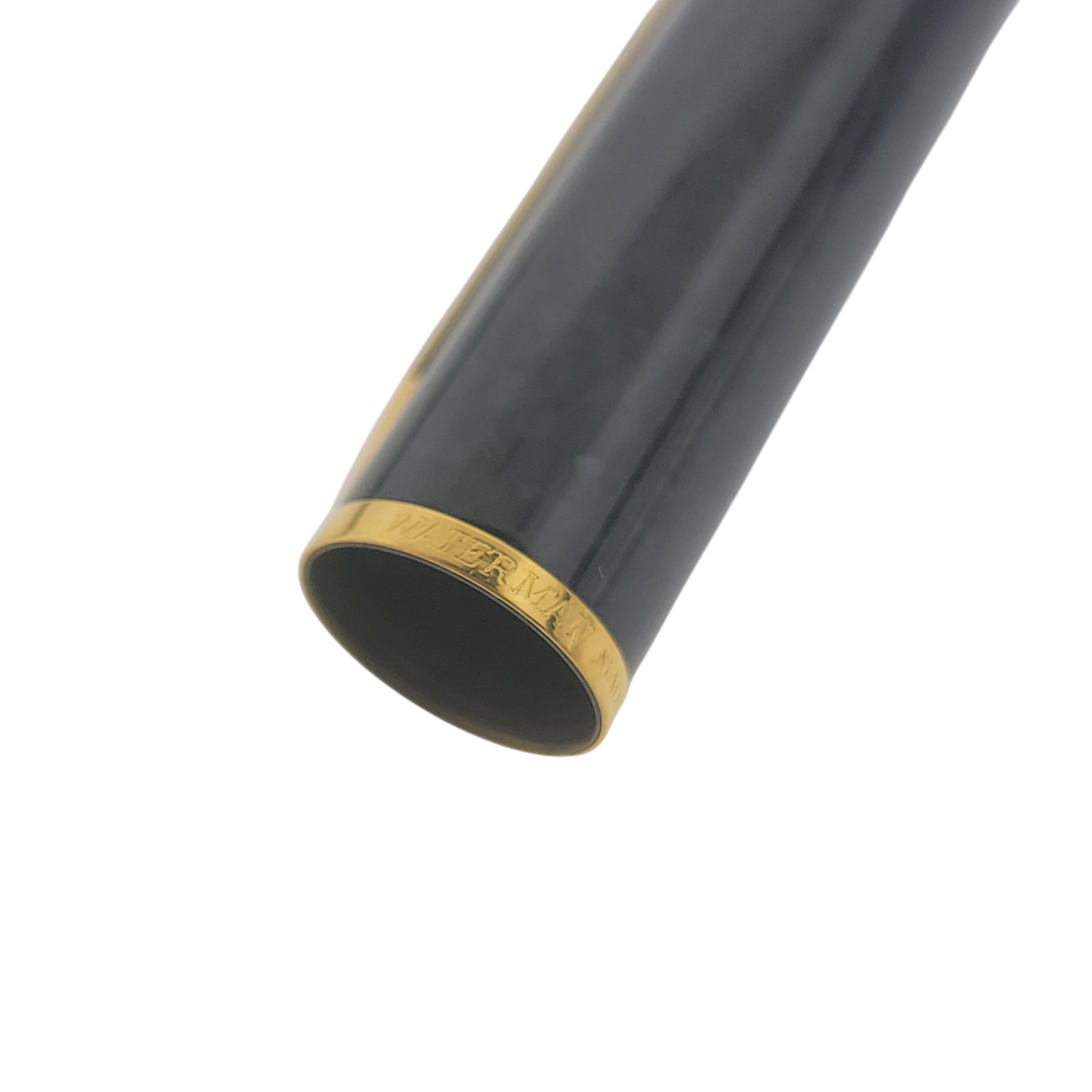 Vintage Waterman MKII Green and Gold Fine Fountain Pen